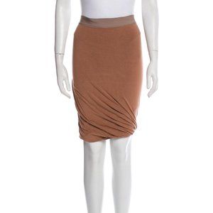 T by Alexander Wang Draped Bodycon Skirt